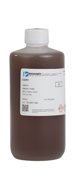 CGIR1 | Inorganic Ventures 1000ug/mL IRIDIUM