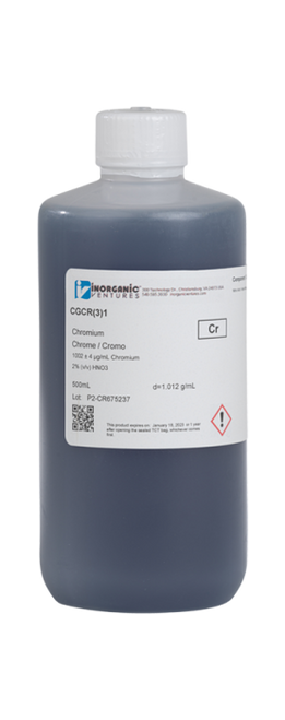 CGCR(3)1 | Inorganic Ventures 1000ug/mL CHROMIUM(+3)