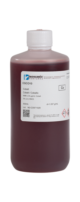 CGCO10 | Inorganic Ventures 10,000ug/mL COBALT