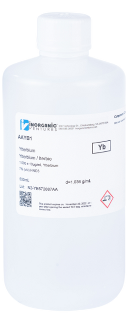 AAYB1 | Inorganic Ventures 1000ug/mL YTTERBIUM