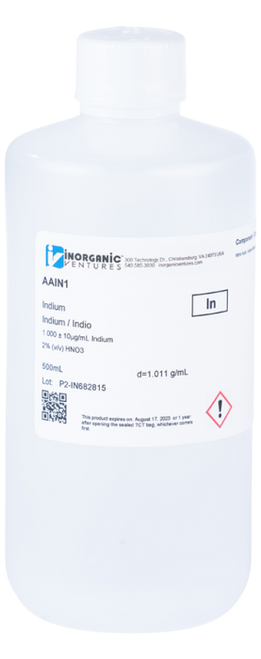 AAIN1 | Inorganic Ventures 1000ug/mL INDIUM