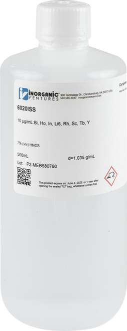 6020ISS | Inorganic Ventures EPA Method 6020 ICP Internal Standard