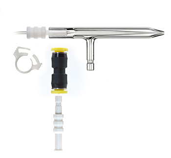 AR35-1-FM01E | Glass Expansion MicroMist Nebulizer 0.1mL/min with EzyFit & EzyLok