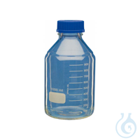 8 78044 | Laboratory Bottle with screw thread, 500 ml clear glass