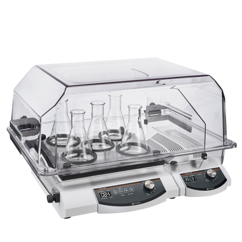 036130520 | Heidolph Platform Shaker- Orbital Unimax Package Includes; Unimax 1010, Heating Module and High Incubator Hood