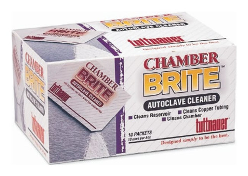 023212803 | Heidolph Tuttnauer Chamber Brite Powder Packs 10 packs/box