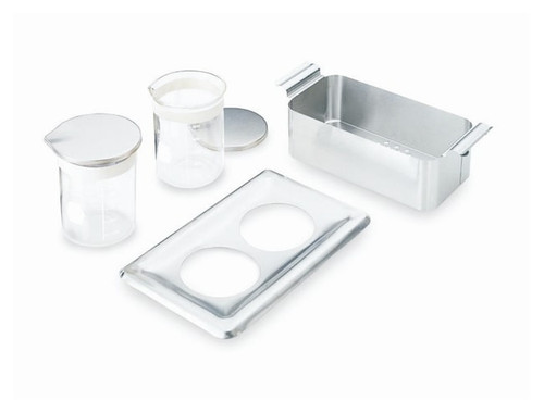 023212010 | Heidolph Tuttnauer CSU 1 Spare Parts Kit - beaker holder, 2 glass beakers, bands and beaker labels
