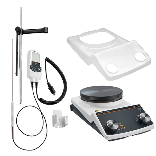 036110272 | Heidolph Hei-PLATE Mix 'n' Heat Core Package with EKT Hei-Con, Protective Cover and Clamping System, 145mm