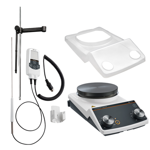 036110262 | Heidolph Hei-PLATE Mix 'n' Heat Core Package with EKT Hei-Con, Protective Cover and Clamping System, 135mm