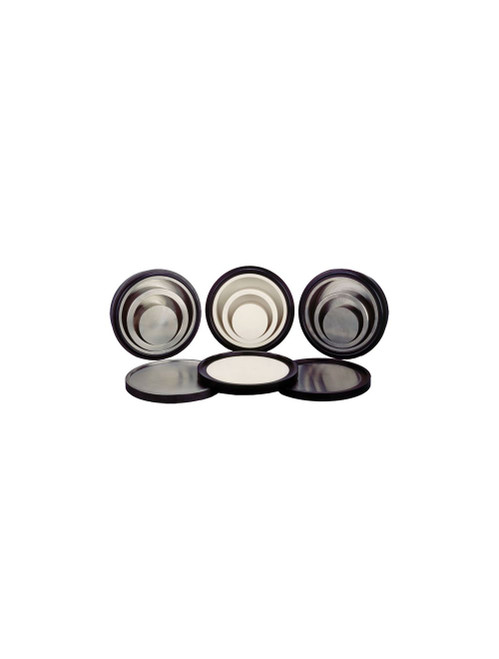 5080-HS | Chemplex Puck and Ring Grinding Vessel with Reservoir, Hardened Steel