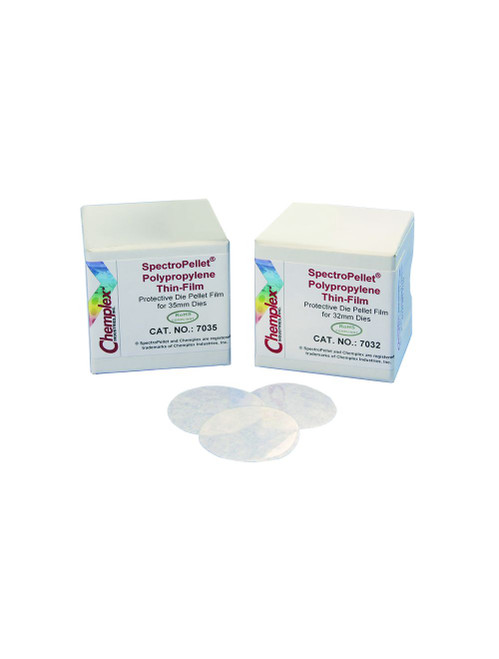 7035 | Chemplex SpectroPellet Film 35mm 500/pkg SpectroPellet Protective Die Pellet Film
