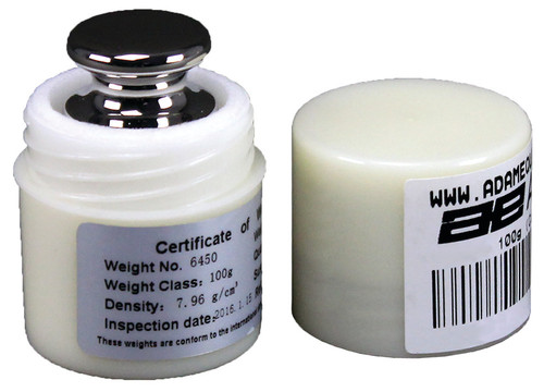 700100352 | Adam Equipment ASTM 1 - 100g - ASTM Weights -  Capacity: 100g, Readability: