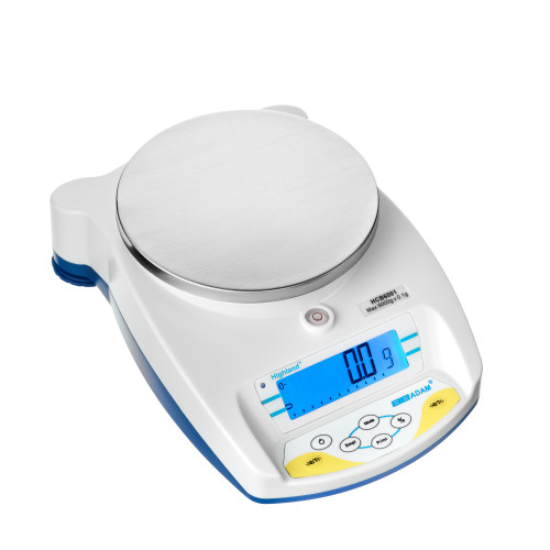 700000241 | Adam Equipment HCB 6001 - Highland Portable Precision Balances -  Capacity: 6000g, Readability: 0.1g