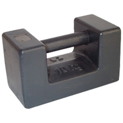 700100182 | Adam Equipment M1 10KG CAST IRON - OIML Cast Iron Weights -  Capacity: 10000g, Readability: lb / kg