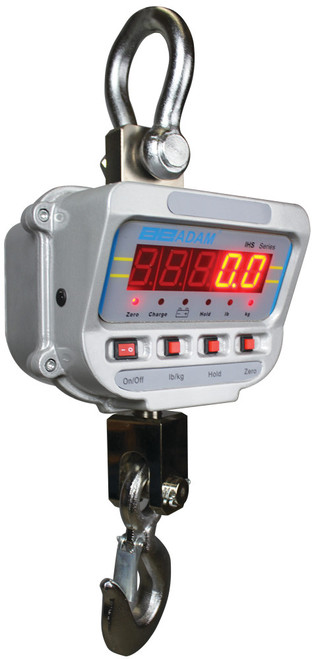 700000176 | Adam Equipment IHS 2a - IHS Crane Scales -  Capacity: 2000lb / 1000kg, Readability: 0.5lb / 0.2kg