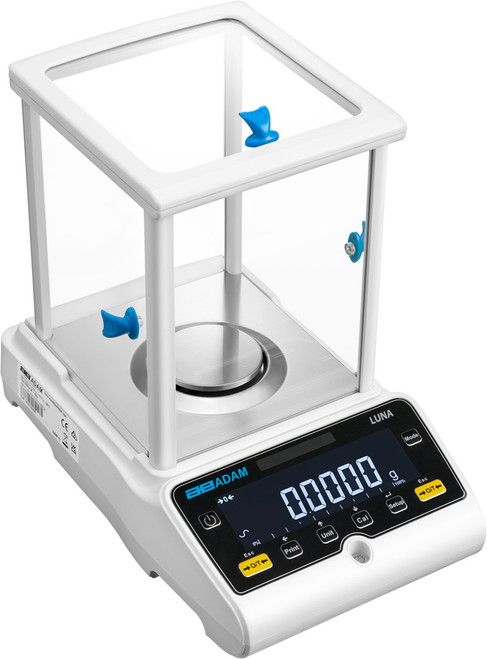 Adam LAB 124i Luna Analytical Balance, 120 g x 0.0001 g