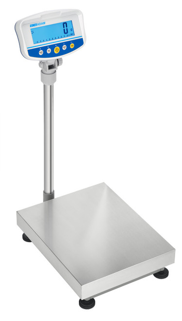 Adam GFK-S 75H Bench and Floor Scale, 75 kg x 1 g