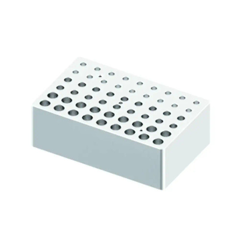 18900224 | Scilogex Block, used for 0.2mL, 0.5mL and 1.5/2mL tubes, 18 holes each size