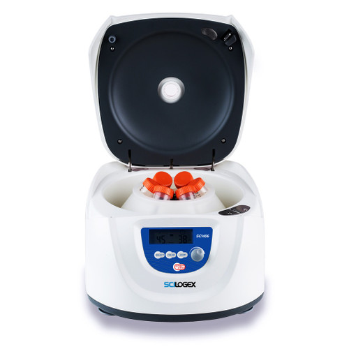 913023439999 | Scilogex SCILOGEX SCI406 LCD Digital Clinical Centrifuge, with rotor 19100197; 6 x 15ml and 6 x 50ml capacity; 110-220V, 50/60Hz, US Plug