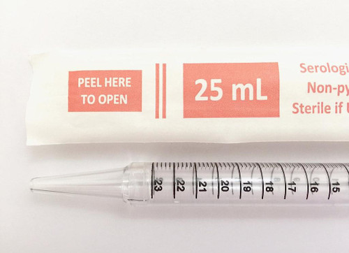 2507635 | Scilogex Scilogex Serological Pipettes, 25ml Individually wrapped, Sterile 50/bag, 200/case