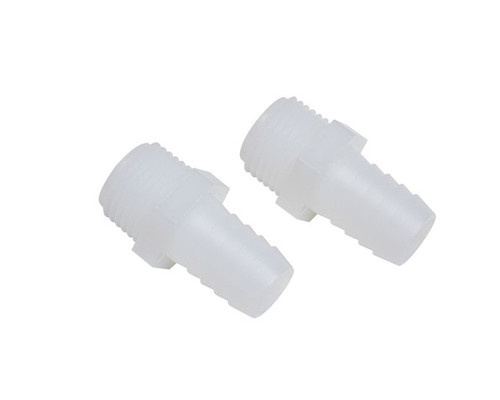 300-131 | PolyScience Fitting, 1/2” male NPT x 5/8” (16 mm) hose barb, nylon, straight