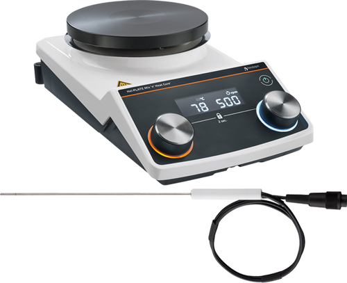 036110278 | Heidolph Hei-PLATE Mix 'n' Heat Core+ Basic Package with PT1000 Temperature Sensor, 145mm