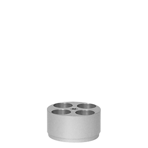 015882290 | Heidolph Radleys Heat-On Insert for 4x24mm Tubes (Anodized)