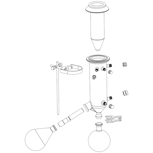 036301800 | Heidolph G5 Glassware Set