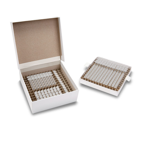 R2392 | MTC Bio Cardboard Frz Box, PCR, 2×186 place