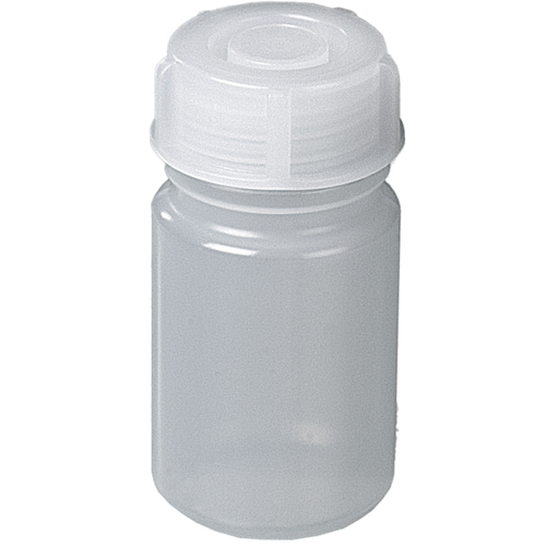 0318-0050 | Burkle Wide-necked bottle, LPDE, round, 50 ml, w/ cap