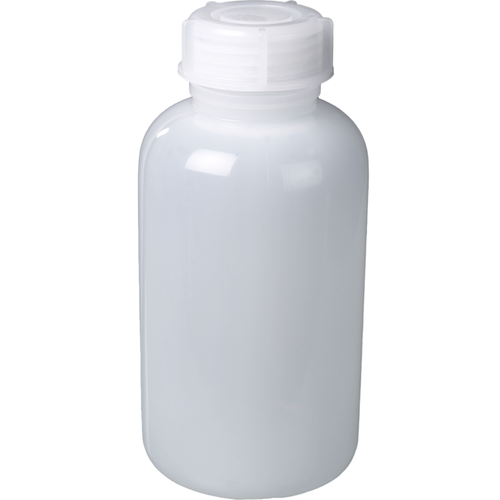 0318-2000 | Burkle Wide-necked bottle, LPDE, round, 2000 ml, w/ cap
