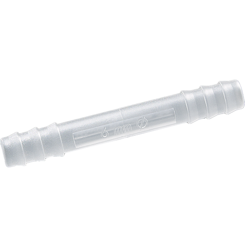 8710-0006 | Burkle Connector straight, cylindrical, PVDF, Ø 5-7 mm