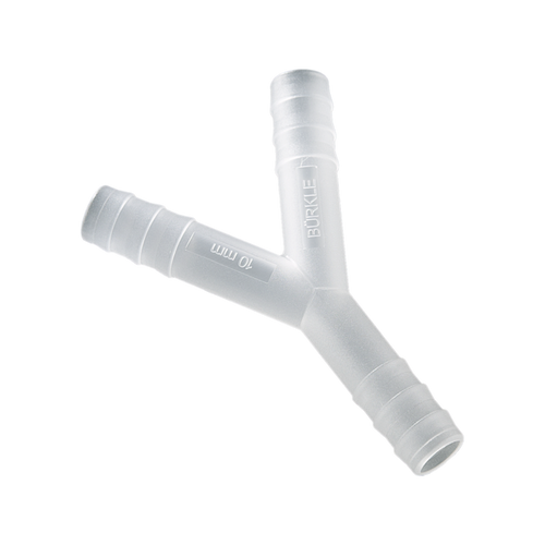 8706-0010 | Burkle Y-connector, PP, f. Ø 9-11 mm, cylindrical nozzles