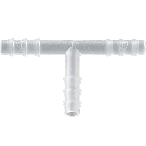 8705-0004 | Burkle T-connector, PP, for Ø 3-5 mm, cylindrical nozzles