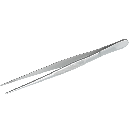 5386-0204 | Burkle Forceps, stainless steel, sharp, straight, 160 mm