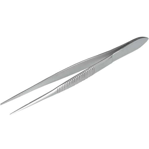5386-0200 | Burkle Forceps, stainless steel, sharp, straight, 105 mm