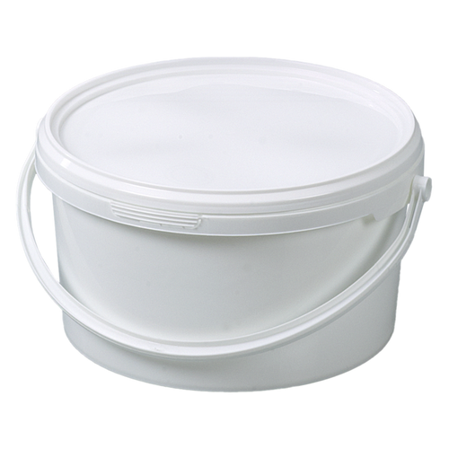 2327-0030 | Burkle Packaging bucket, PP white, 3 l, w/ closure