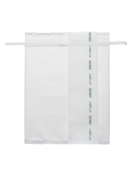 EDR41218 | LABPLAS TWIRL’EM LARGE FORMAT Safety Tabs - Printed-Closure with 2 flat wires - 12 x 18 in (305 x 457 mm) - CS/250
