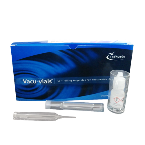 K-8003 | Chemetrics Phenols - Vacu-vials Instrumental Kit (0-8.00 ppm)