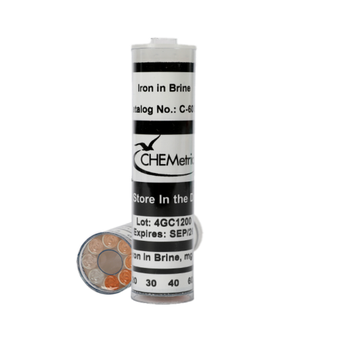 C-6002 | Chemetrics Iron in Brine Comparator (round)