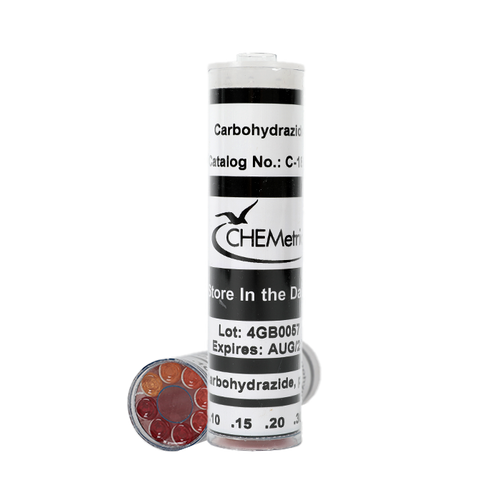 C-1805 | Chemetrics Carbohydrazide Comparator(round)