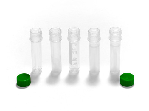 300-3918-TY20 | Caplugs Evergreen Tethered MST™ Cryogenic Tube Caps, HDPE, Yellow