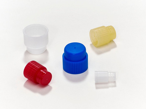300-2912-E20 | Caplugs Evergreen Test Tube Stopper Caps, For 12 mm Test Tubes, LDPE, Orange