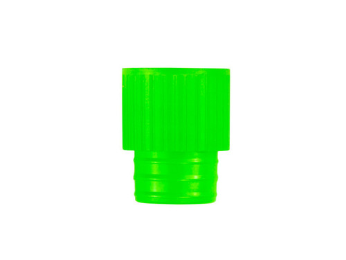 300-2910-G20 | Caplugs Evergreen Test Tube Stopper Caps, For 10 mm Test Tubes, LDPE, Green