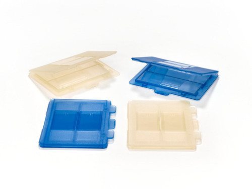 240-3072-Y80 | Caplugs Evergreen Two-Slide Mailers, Polypropylene Co-Polymer, Yellow