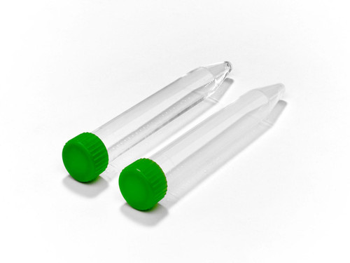 240-2448-050 | Caplugs Evergreen 15 mL Conical Centrifuge Tubes with Natural Caps, Polystyrene, Natural