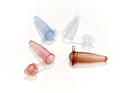 214-3468-B80 | Caplugs Evergreen 0.2 mL PCR Tubes with Hinged Caps, Thin-Wall, Polypropylene Co-Polymer, Blue