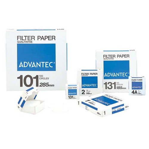 N0112.5CM | Advantec MFS Grade No. 1 Qualitative Filter Paper; 12.5 cm dia.; pack of 100