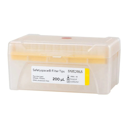 790201F | Sartorius BH Tip 5-200F µl, ST (10x96) Pre-Sterilized