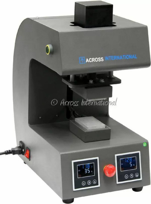 HydroPress-0302 | Across International Ai 3x2" Compact Electrical Heat Press with Dual Heating Platens